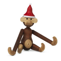 Kay Bojesen Monkey & Christmas Hat