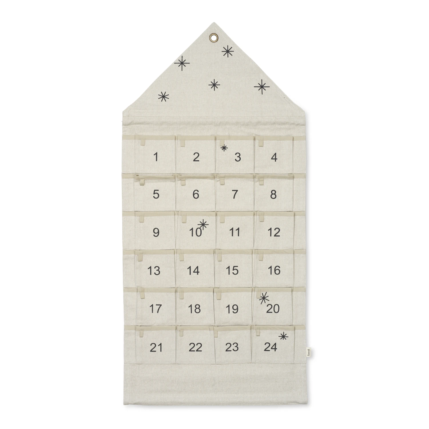 Ferm LIVING Star Christmas Calendar Hus 100 Cm 1 Ferm LIVING Star Christmas Calendar Hus 100 Cm