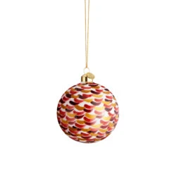 Holmegaard Souvenir Christmas Bauble Brush Stroke Ø8 Cm