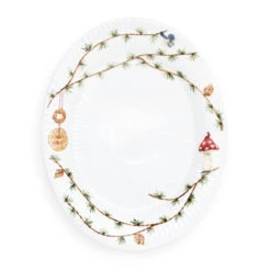 Kähler Hammershøi Christmas Oval Saucer