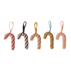 OYOY Christmas Sugar Canes Christmas Ornament 5 Pack
