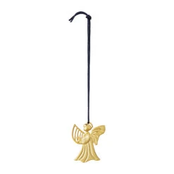 Rosendahl Karen Blixen Angel With Harp Hanging Christmas Decoration 7 Cm