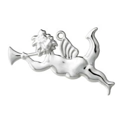 Rosendahl Karen Blixen Trumpet Angel Hanging Christmas Decoration 6.5 Cm