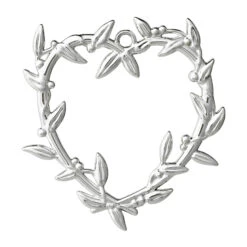 Rosendahl Karen Blixen Mistletoe Heart Hanging Christmas Decoration 7 Cm