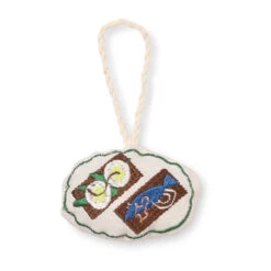 Ferm LIVING Copenhagen Christmas Tree Decoration Open Sandwich 7 Cm