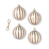 Ferm LIVING Lines Christmas Decoration Ø8 Cm 4-pack