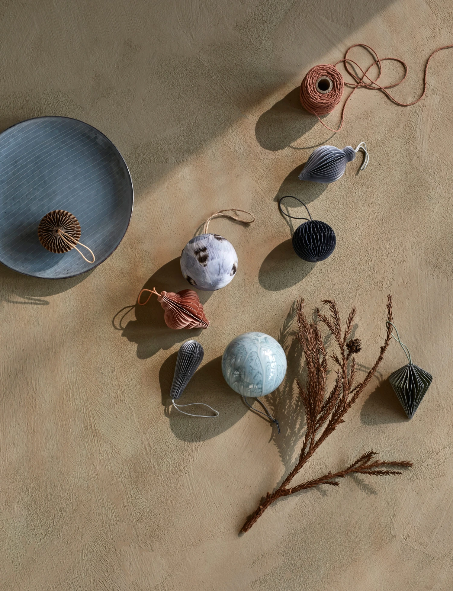 Broste Copenhagen Christmas Mix Decoration 6-pack 2 Broste Copenhagen Christmas Mix Decoration 6-pack - Image 2