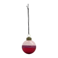 House Doctor Stripe Christmas Bauble Ø8 Cm