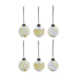 House Doctor Glowi Christmas Tree Bauble Ø6 Cm 6-pack