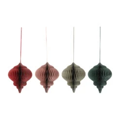 Bloomingville Milay Hanging Christmas Decoration 18 Cm 4 Pieces