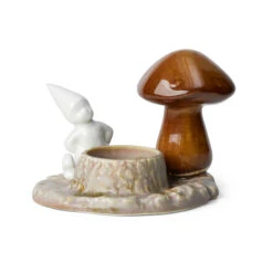 Kähler Christmas Tales Tea Light Holder Mushroom