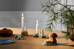 Kähler Christmas Tales Tea Light Holder Mushroom -Bloomingville Decor Store 568674 01 4 EnvironmentImage ba6df56168