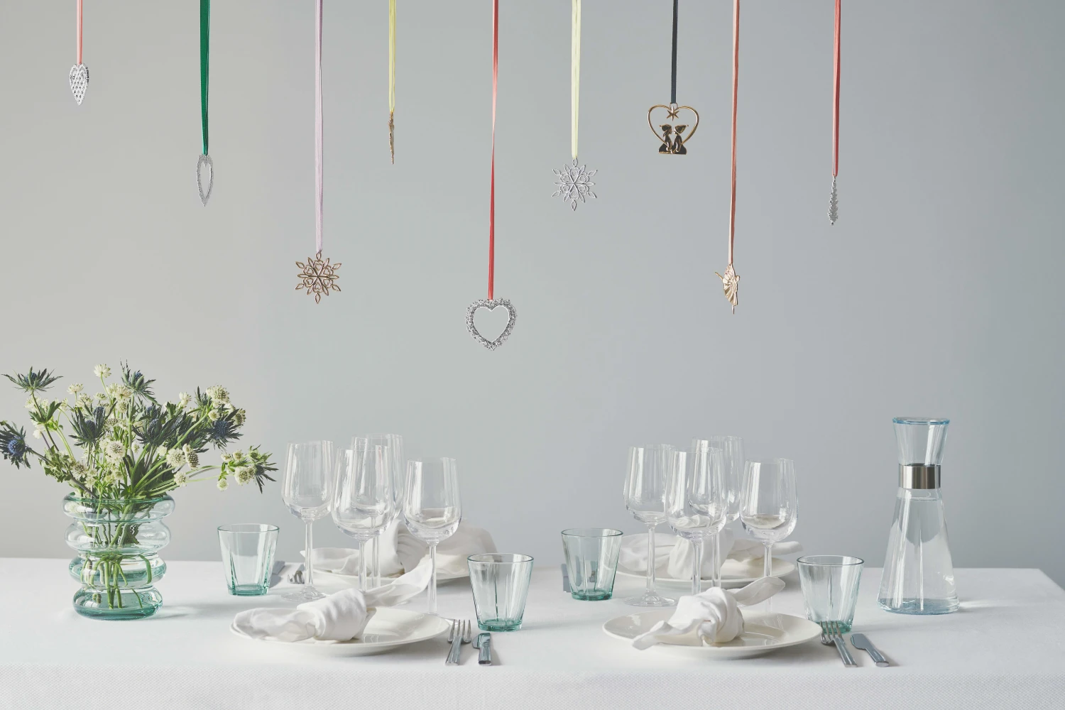 Rosendahl Karen Blixen Christmas Decoration Flower Heart 3 Rosendahl Karen Blixen Christmas Decoration Flower Heart - Image 3