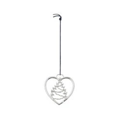 Rosendahl Karen Blixen Christmas Decoration Heart With Christmas Tree