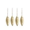 Ferm LIVING Leaf Brass Christmas Tree Ornaments